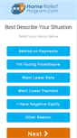 Mobile Screenshot of homereliefprogram.com